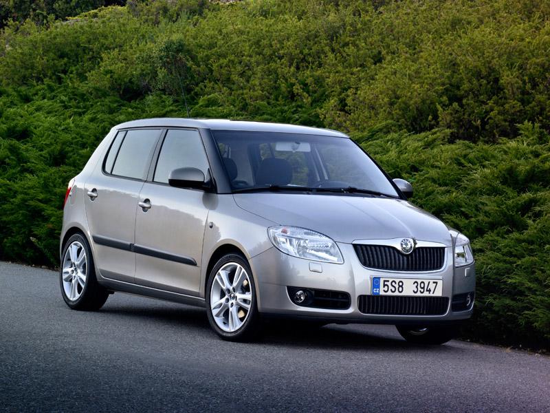 Skoda fabia 2 рестайлинг